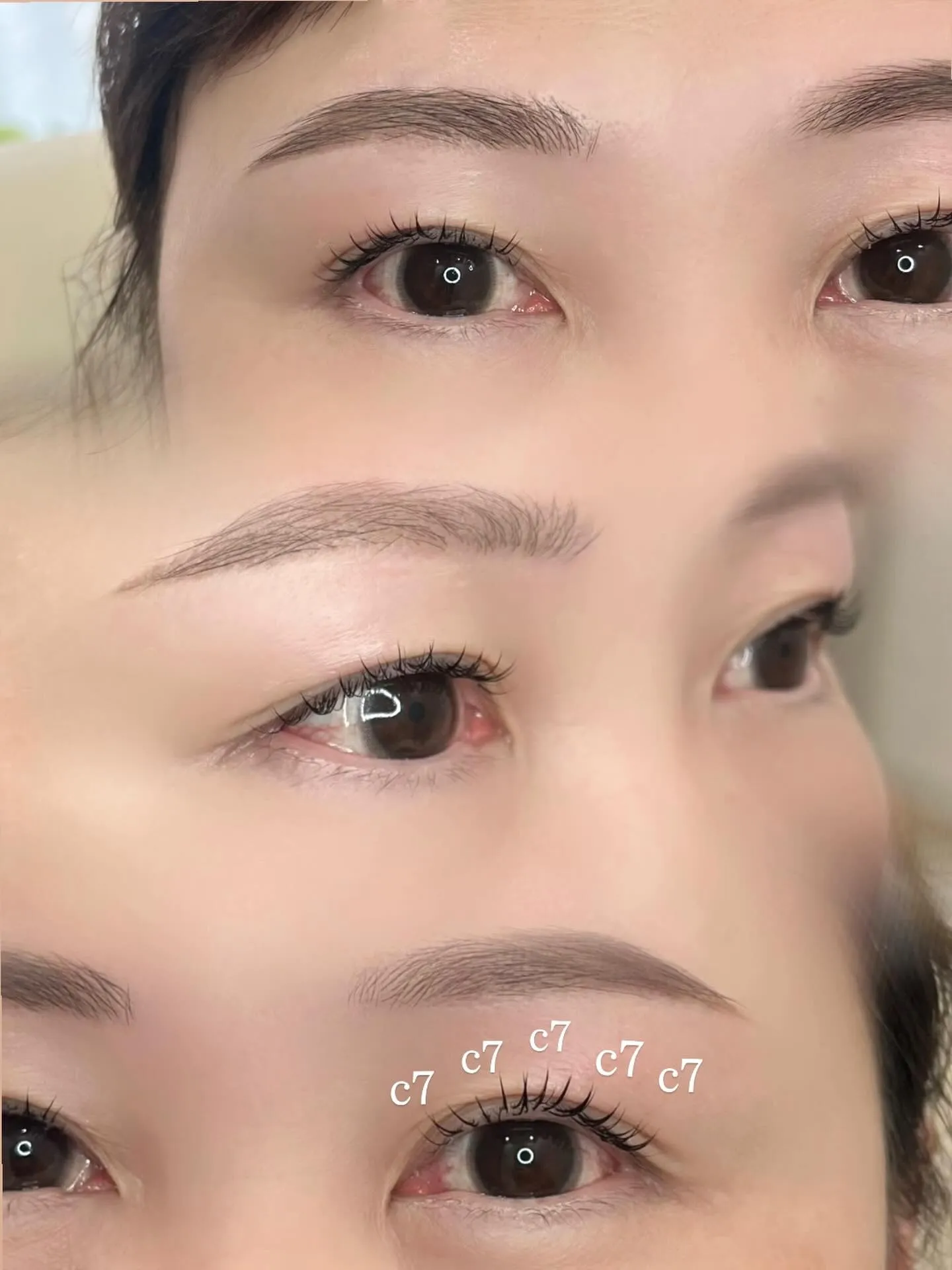 アンドヘルシー100本+眉スタイリング